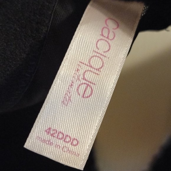 Cacique Cotton Boost Plunge Bra, size 42DDD - Picture 4 of 4